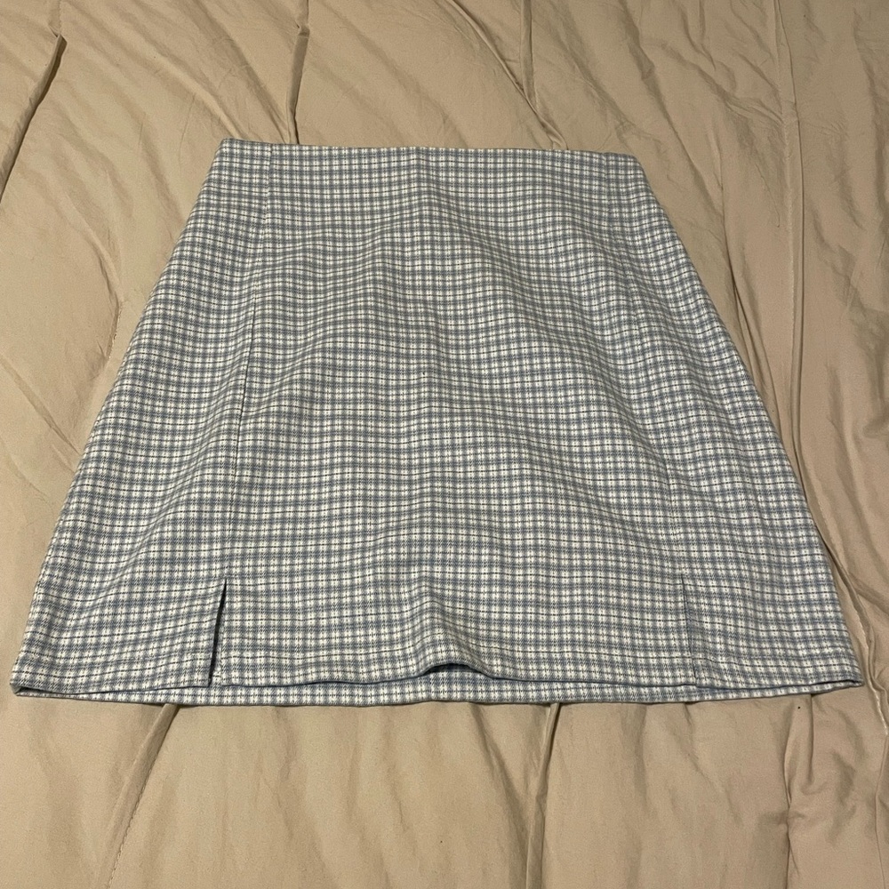 Brandy Melville John Galt Blue Cara Mini Skirt